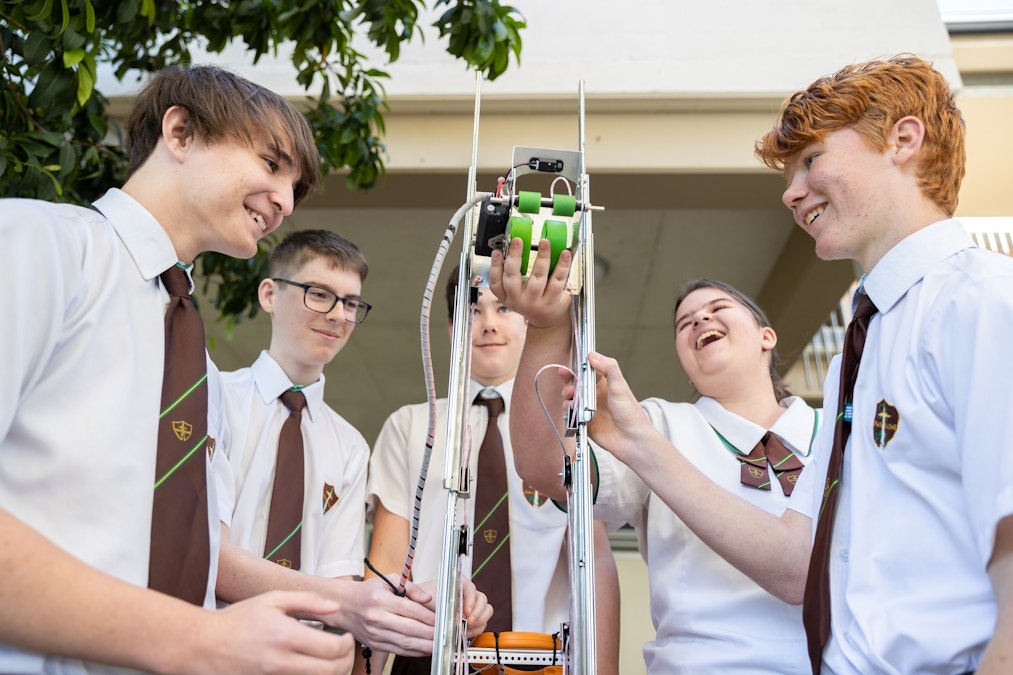 Big win at robotics competition